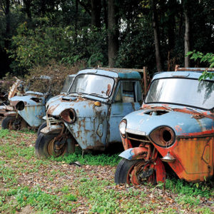 にっぽん錆探訪　廃車体街道を行く（茨城・自宅で楽しむ編）